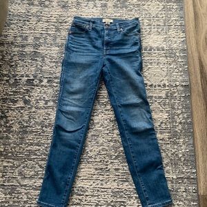Madewell Skinny Jeans - 10 inch high rise